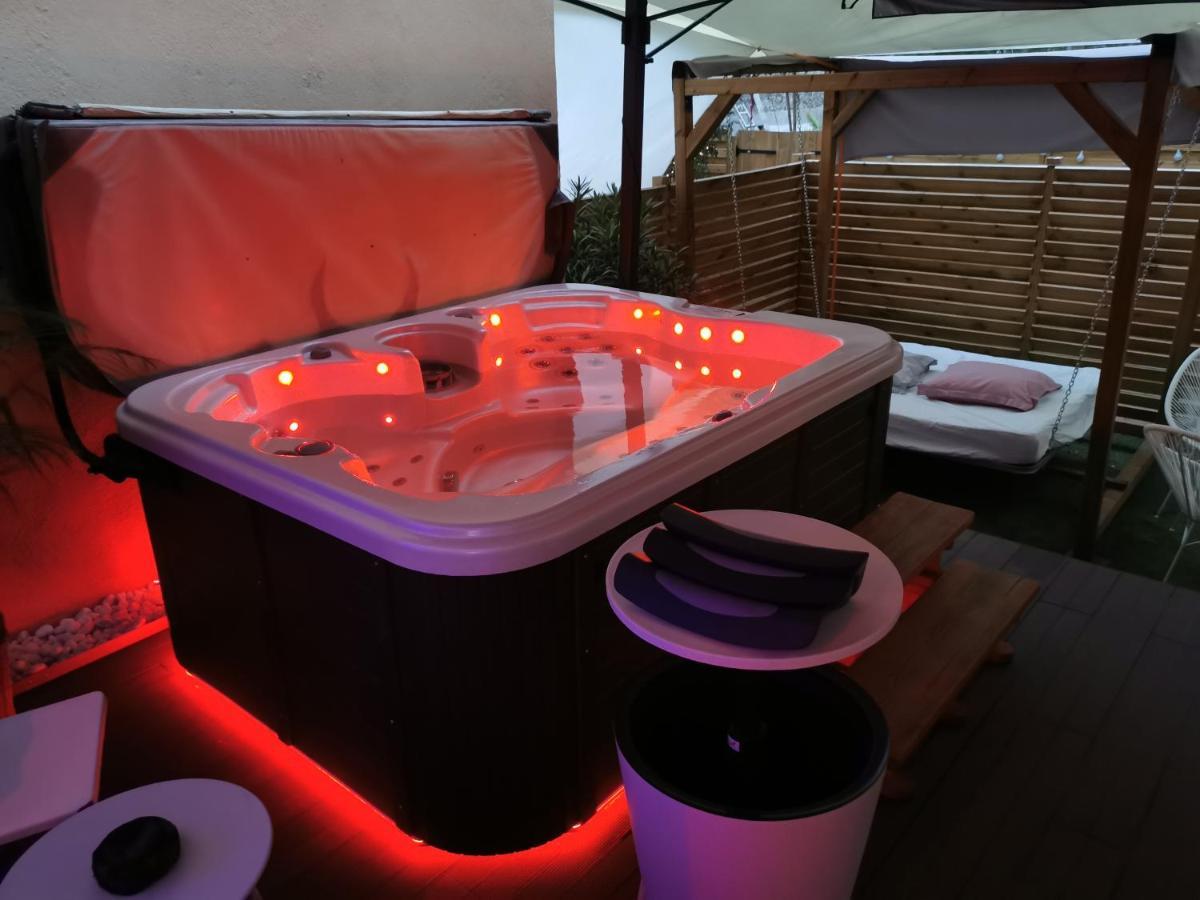 Lyon Superbe Jacuzzi Vue Sur Jardin Apartment Villeurbanne Exterior photo
